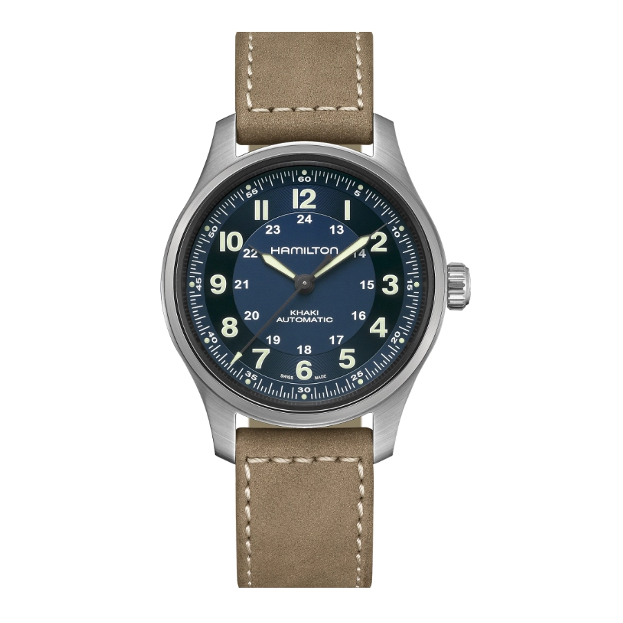 Hamilton Khaki Field Auto Blue Dial 42mm