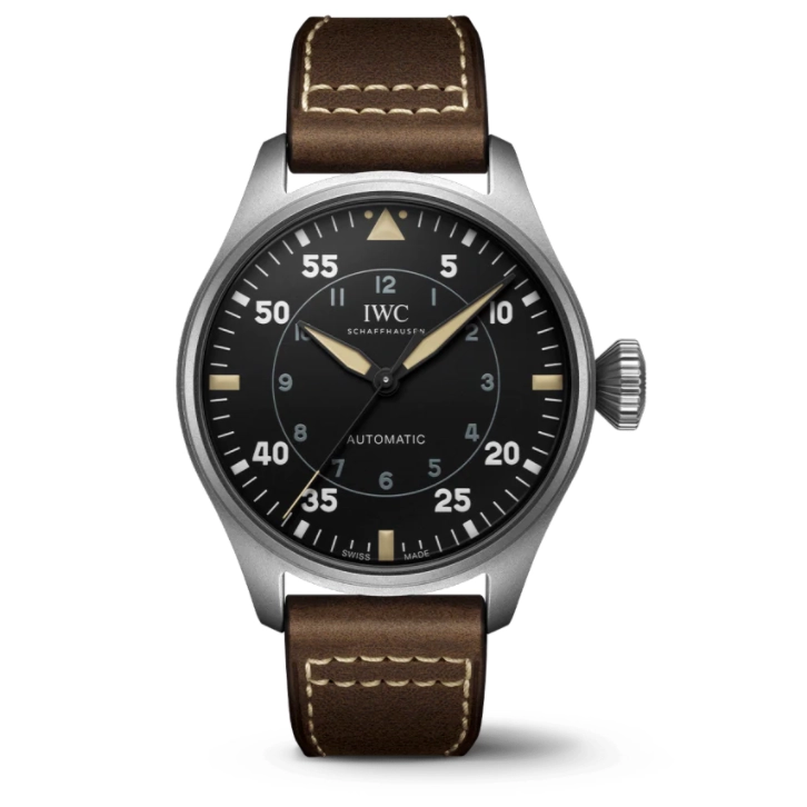 IWC Big Pilot's Watch Spitfire Titanium Case Leather 43mm Automatic