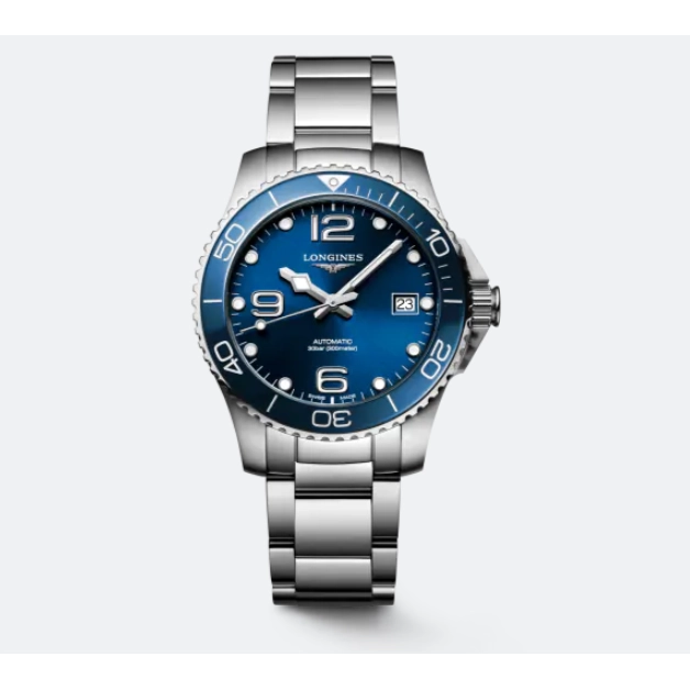 Longines Hydroconquest Blue Dial Stainless Steel 39mm Automatic