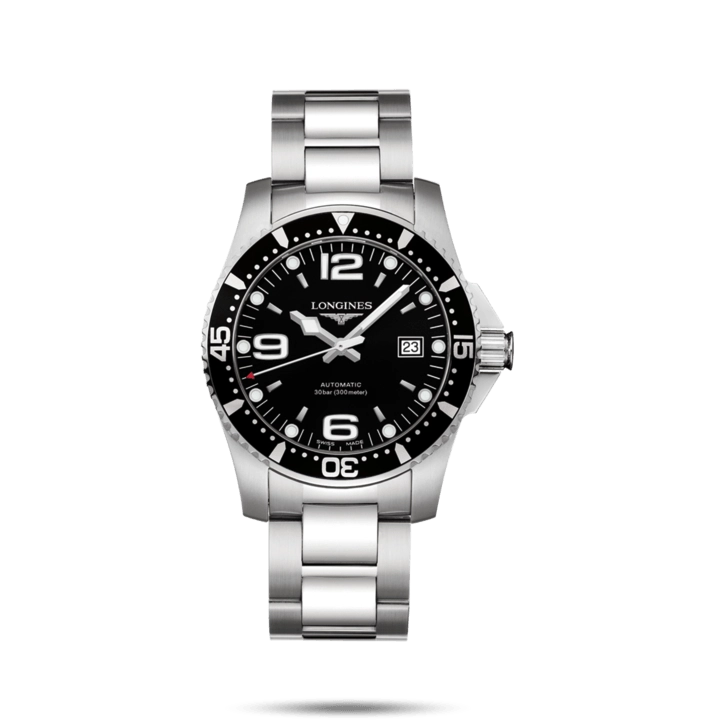 Longines Hydroconquest Watch Black Dial 41mm Automatic