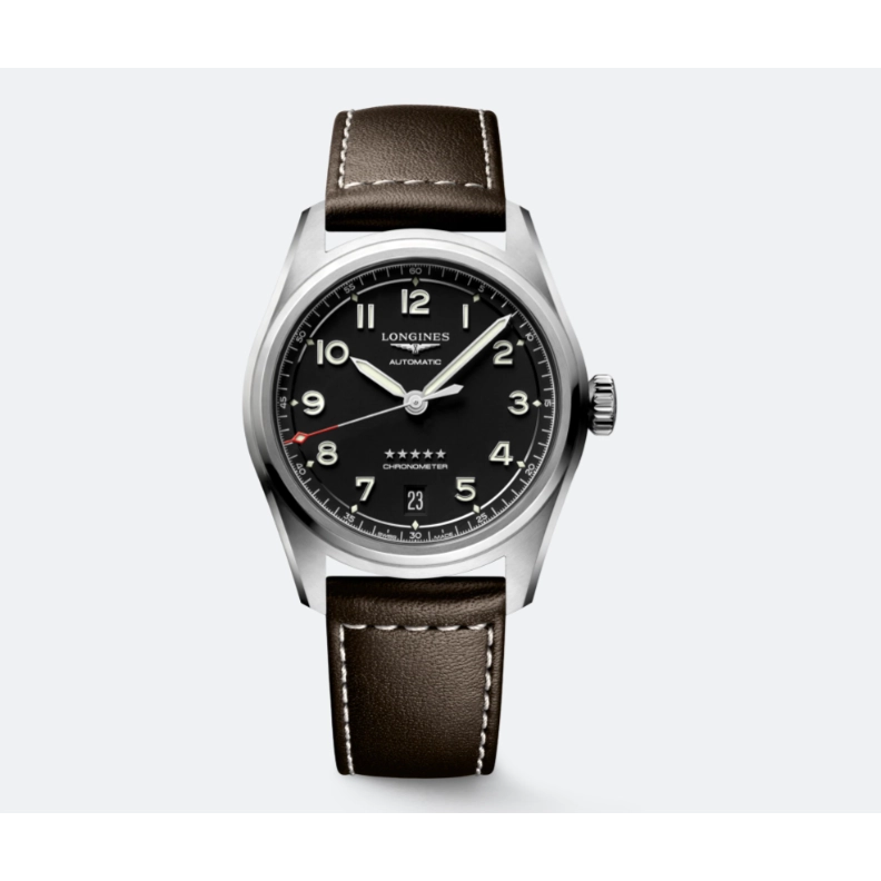 Longines Spirit Black Dial 37mm Automatic