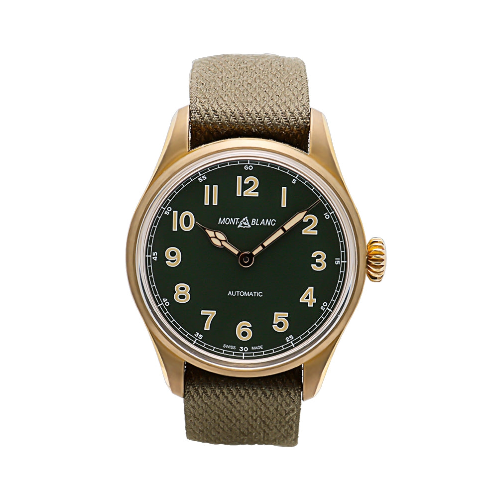 Montblanc 1858 Bronze Green Dial 40mm Automatic (Preowned)