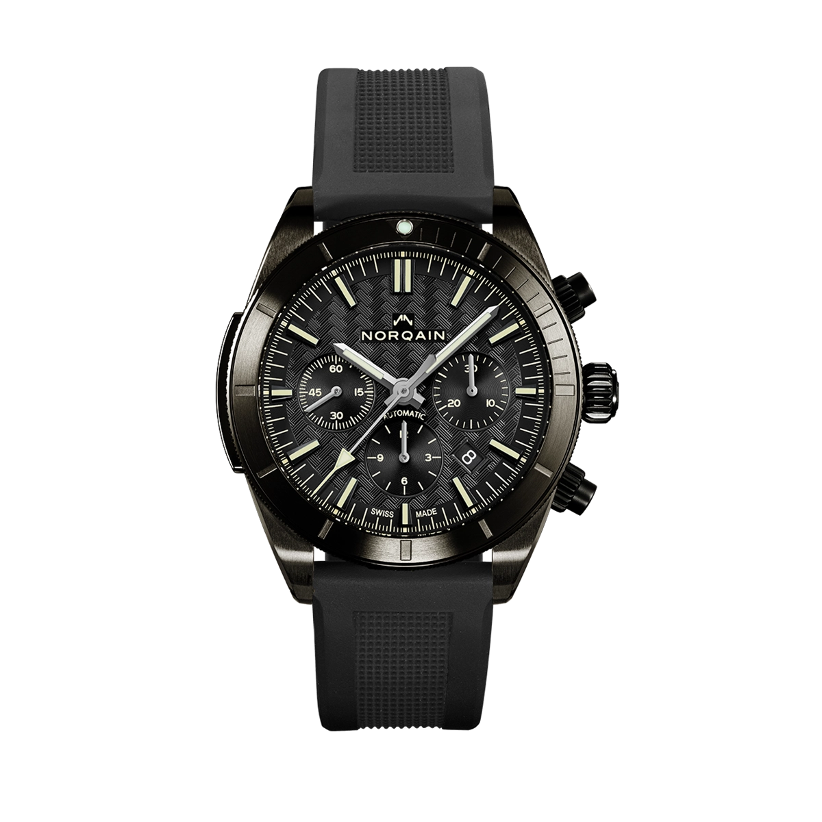 NORQAIN Adventure Sport Chrono 44mm Black Dial