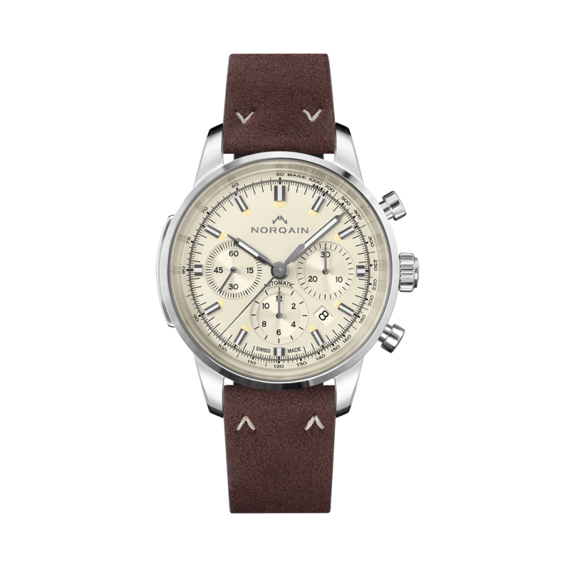 NORQAIN Freedom 60 Chrono 43mm Creme Dial Automatic