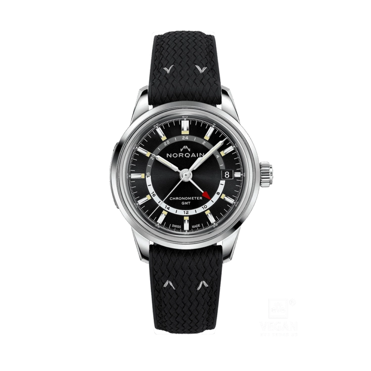 NORQAIN Freedom 60 GMT 40mm Black Dial Automatic