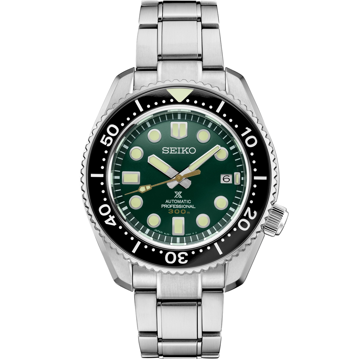 Seiko Prospex 140th Anniversary Limited Edition Green Dial Stainless Steel 44.3mm Automatic