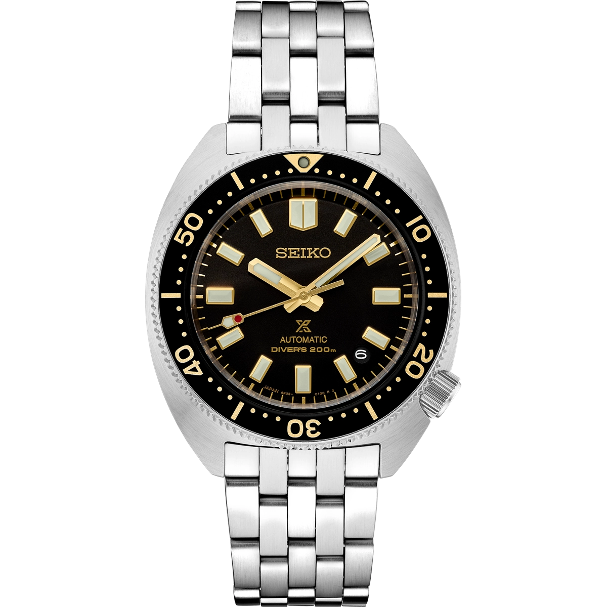 Seiko Prospex Diver's Watch Black Dial 41mm Automatic