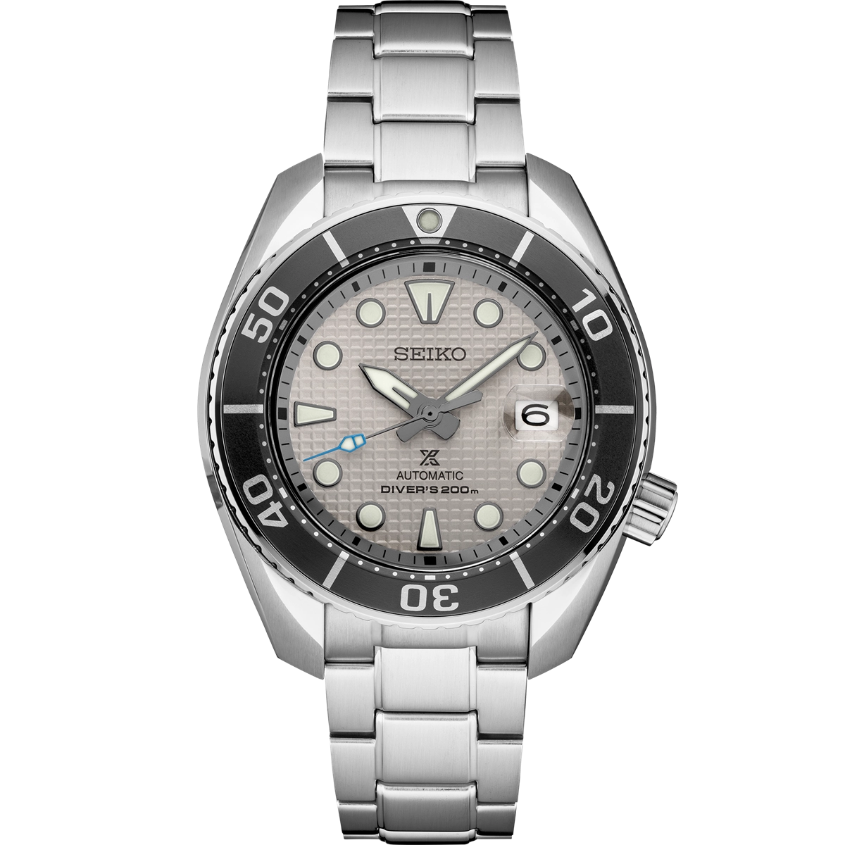 Seiko Prospex Diver's Watch Special Edition with Maglite Gray Dial 42mm Automatic