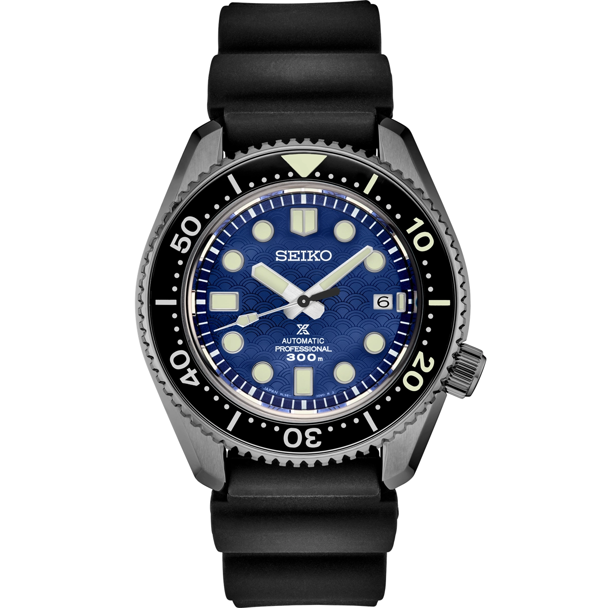 Seiko Prospex Limited Edition Blue Dial Black Rubber Strap 44.3mm Automatic