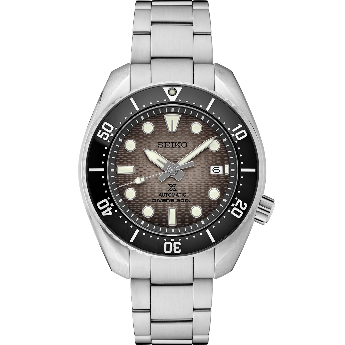 Seiko Prospex Sea Steel Gray Dial 45mm Automatic