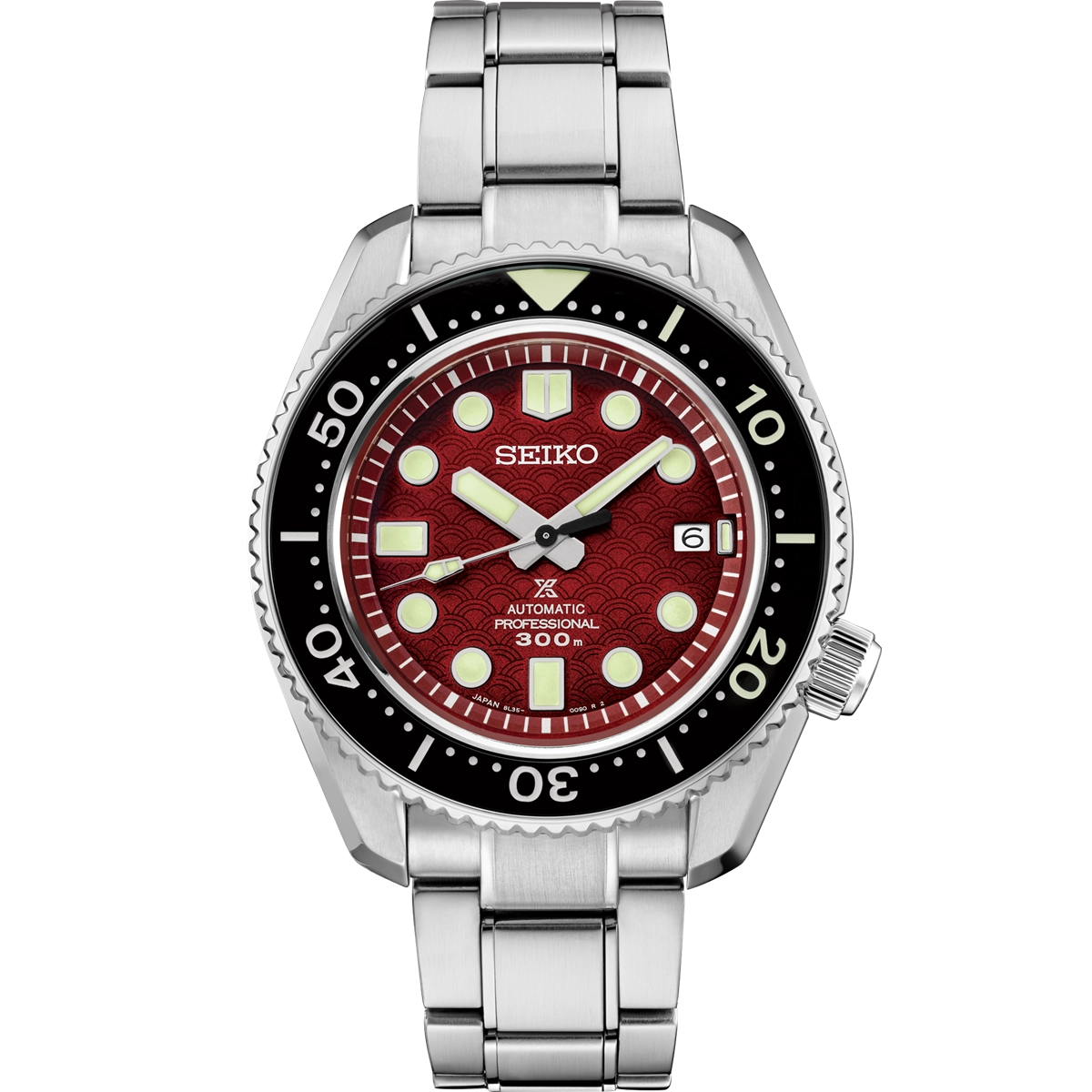 Seiko Prospex Seigaiha-Inspired U.S. Special Edition Burgundy Dial Automatic