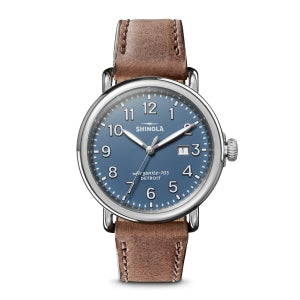 Shinola The Runwell Matte Blue Velvet Dial 41mm Quartz