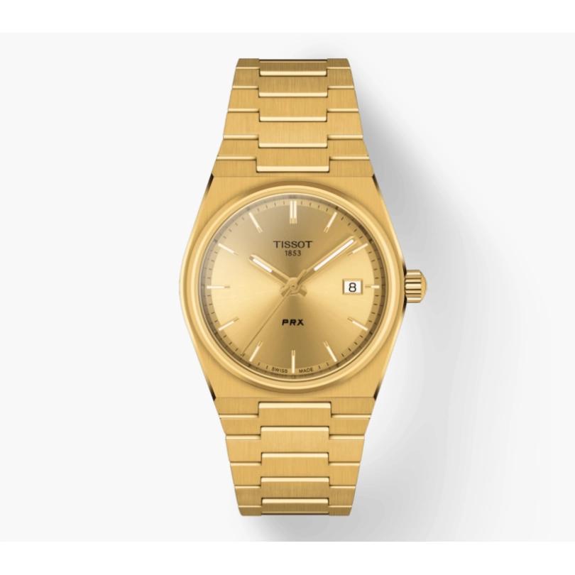 Tissot PRX Gold-Tone 35mm Quartz