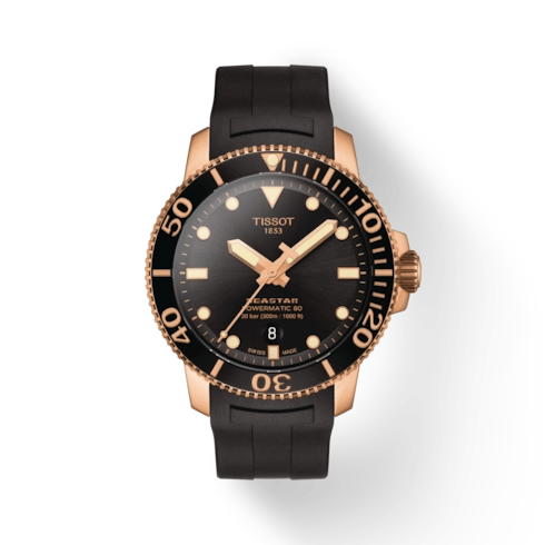 Tissot Seastar 1000 Powermatic 80 Rose PVD 43mm