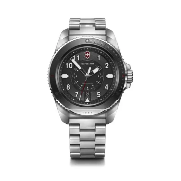 Victorinox Journey Steel Black Dial 43mm